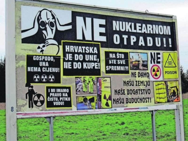 Hrvatska odlučila da skladišti nuklearni otpad tamo gde žive Srbi i šalje ga Savom u Srbiju!