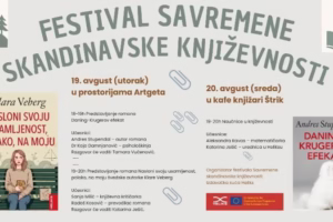 Izdavačka kuća Heliks vas poziva na Festival Savremene skandinavske književnosti