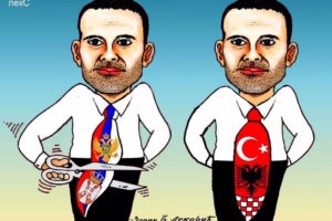 NACI-KROATOKATOLIČKO I KOMUNISTIČKO KLICANjE NAVIJAČA U PODGORICI