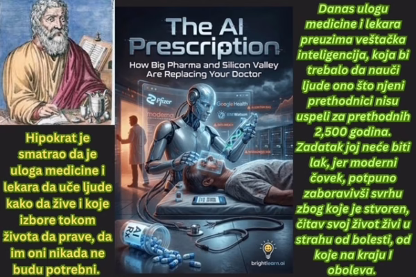 Милован Шавија: Хипократ и  вештачка интелигенција-Како ће нас лечити ,како и коме се жалити на погрешнју дијагнозу?