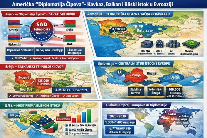 Америчка „чип-дипломатија“: Кавказ, Балкан, Источна Европа и Блиски исток у евроазијском контексту